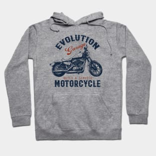 MOTORCYCLE EVOLUTION GARAGE Hoodie